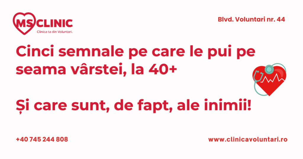 articol blog 7 sept 2026 Cardio MSClinic Cinci semnale pe care le pui pe seama vârstei, la 40+ Și care sunt, de fapt, ale inimii